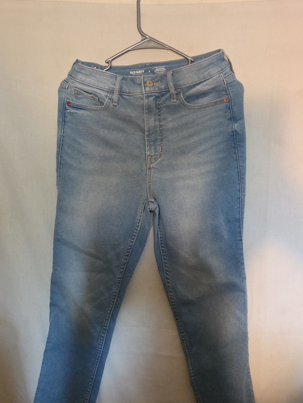 Old Navy Light Blue Women's Skinny Jeans High-Rise